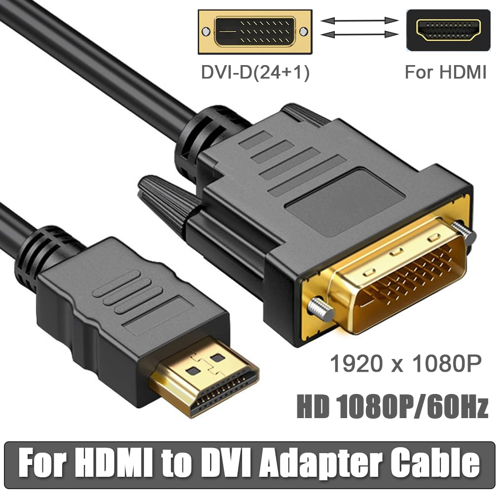 Home Cinema Projector - For HDMI to DVI Adapter Cable