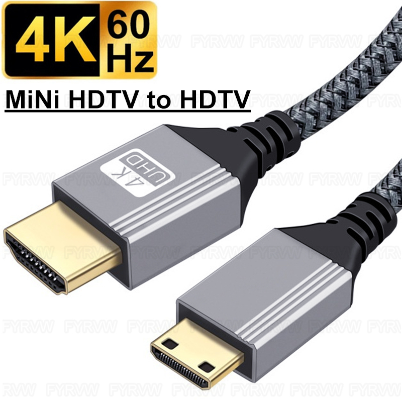 Home Cinema Projector 4K - 4K HDTV to Mini HDMI-compatible Cable