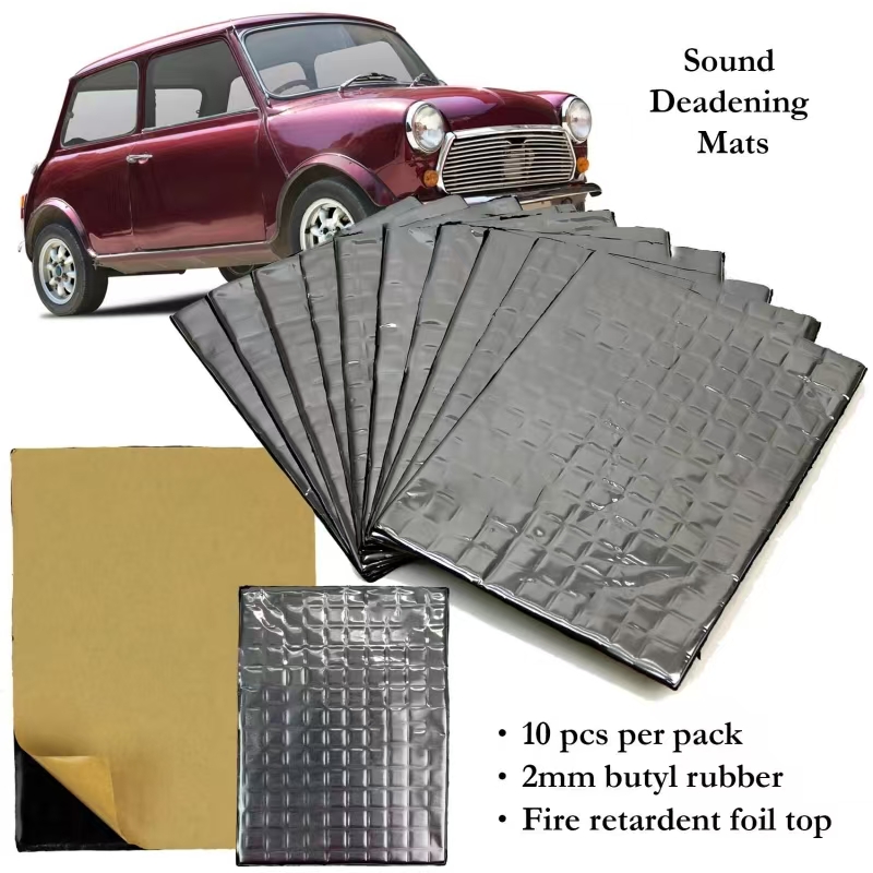 10Pcs Car Sound Mat Insulation - Acoustic Foam Panel 评论和价格