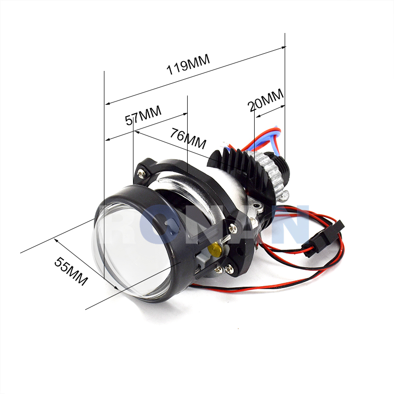 RONAN 2.0inch Mini Bi-Led Proj - Home Cinema Projector 评论和价格