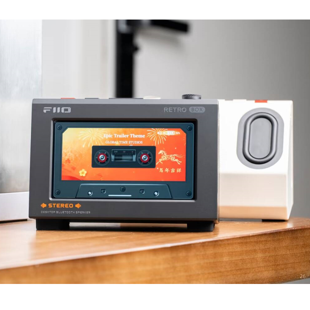 Fiio Retro Box Stereo Speaker  - Surround Sound Decoder 评论和价格