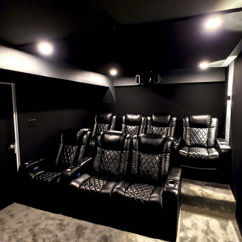 Modern Home Cinema Leather Ele - Home Cinema Recliners 评论和价格