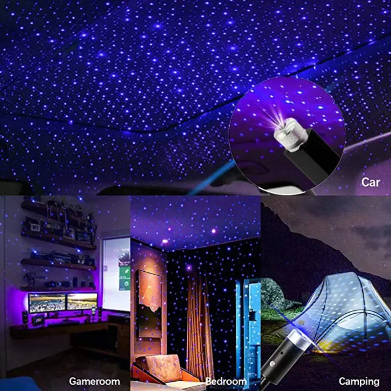 Mini Car LED Star Night Light  - Home Cinema Projector 评论和价格
