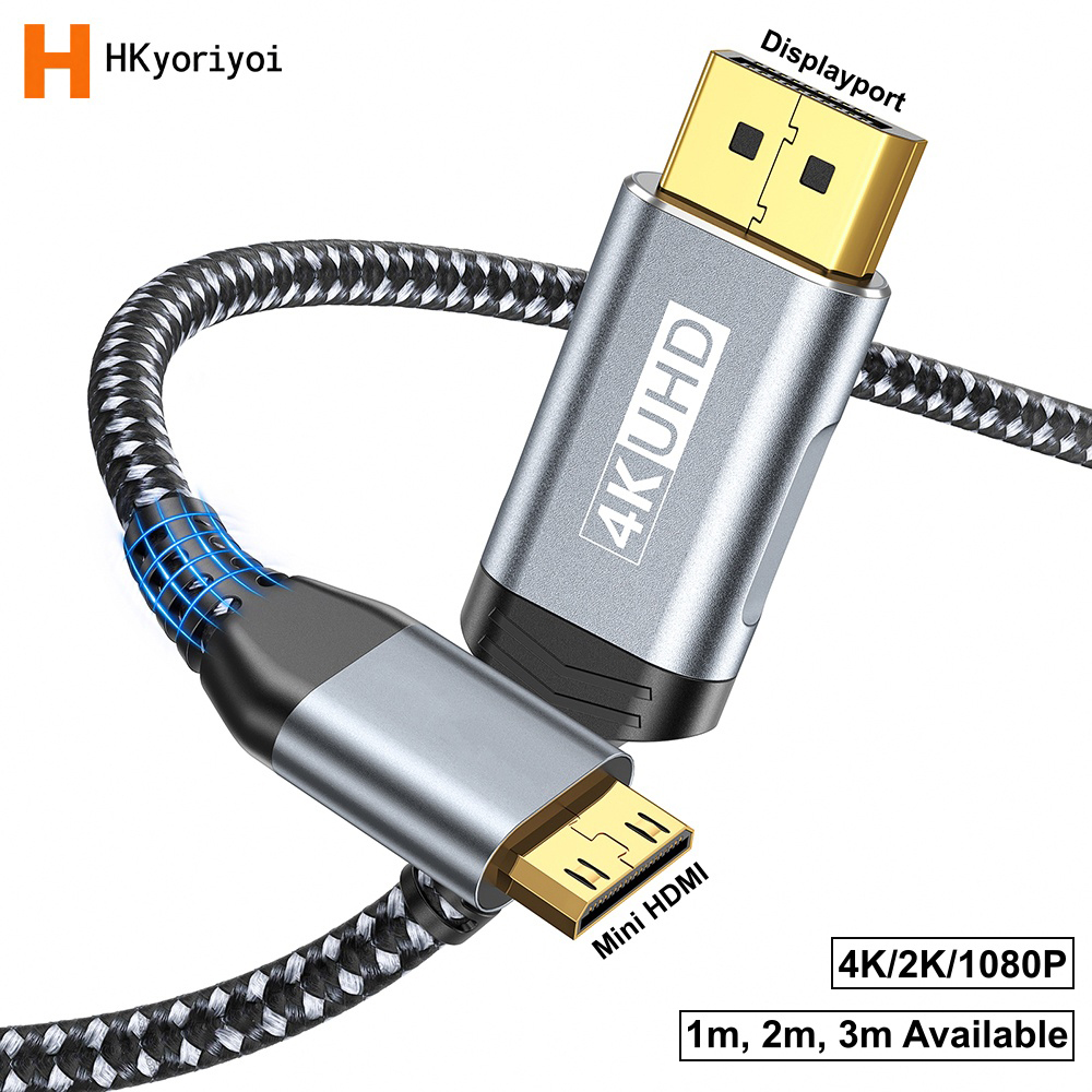 DisplayPort To Mini HDMI Cable - Home Cinema Projector 4K 评论和价格