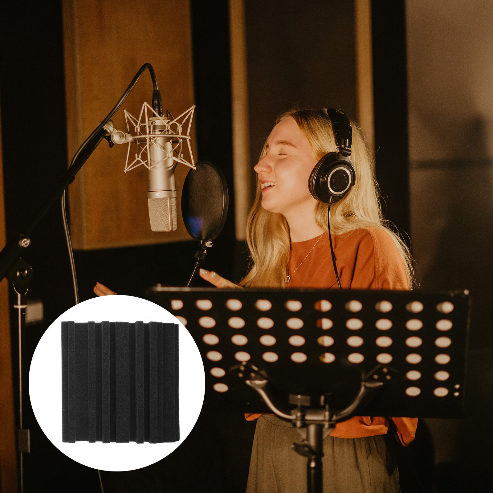 6Pcs Acoustic Soundproofing Fo - Acoustic Foam Panel 评论和价格