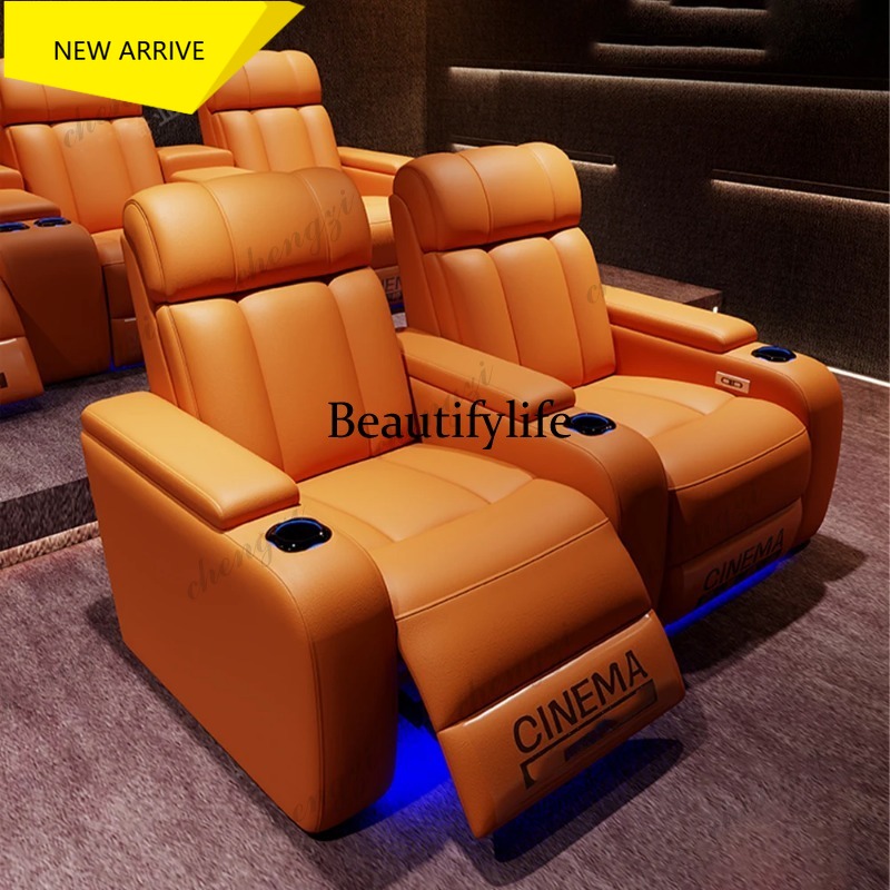 G153 Luxury Genuine Leather El - Home Cinema Recliners 评论和价格