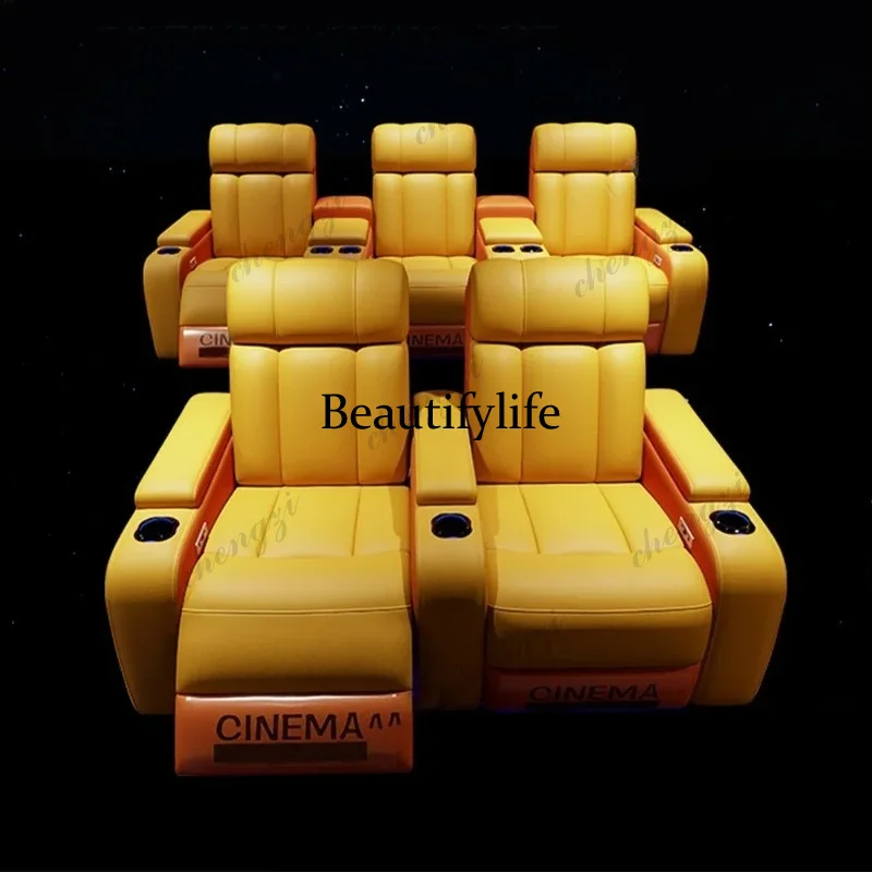 G153 Luxury Genuine Leather El - Home Cinema Recliners 评论和价格