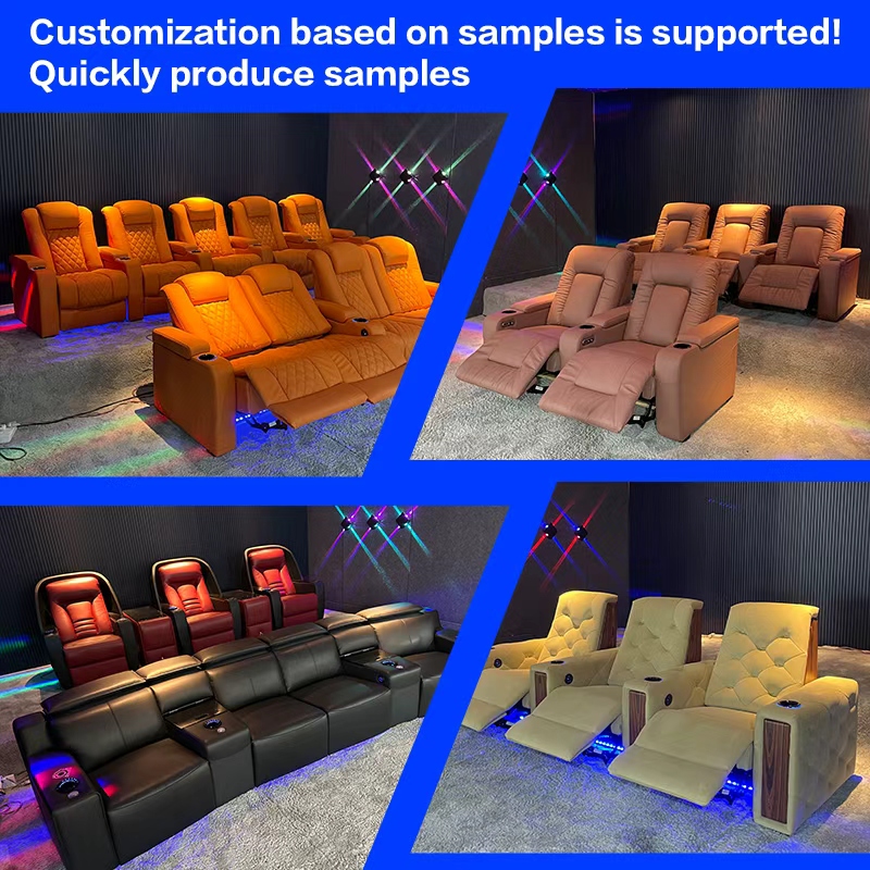 High End Nubuck Leather 3seate - Home Cinema Recliners 评论和价格