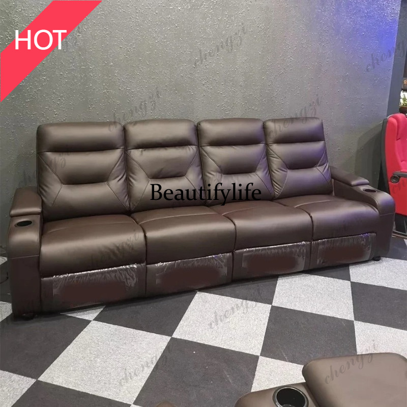 A49 Leather Sofa set With POWE - Home Cinema Recliners 评论和价格