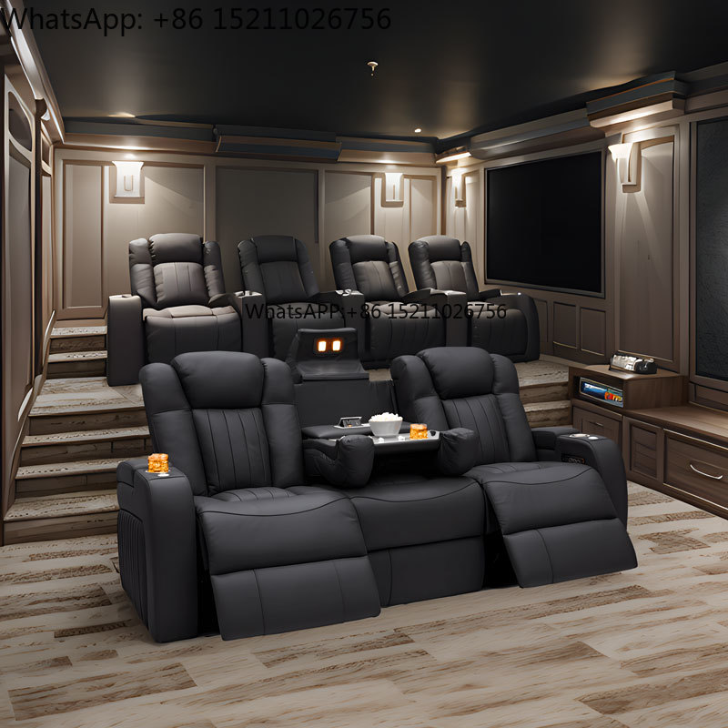 Modern Genuine Leather VIP Cin - Home Cinema Recliners 评论和价格