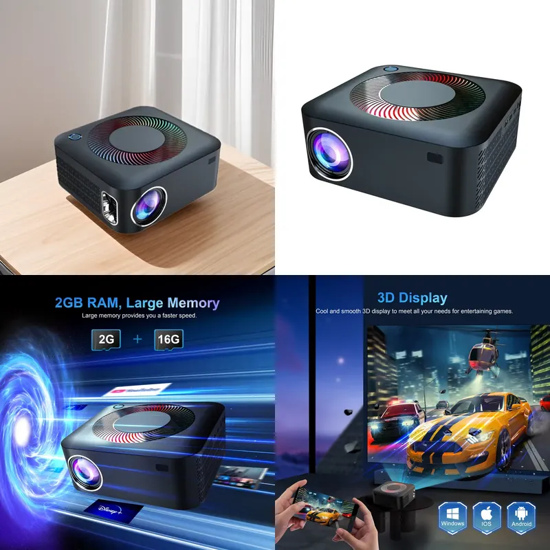 XNANO Factory Wholesale X5 Pro - Home Cinema Projector 评论和价格