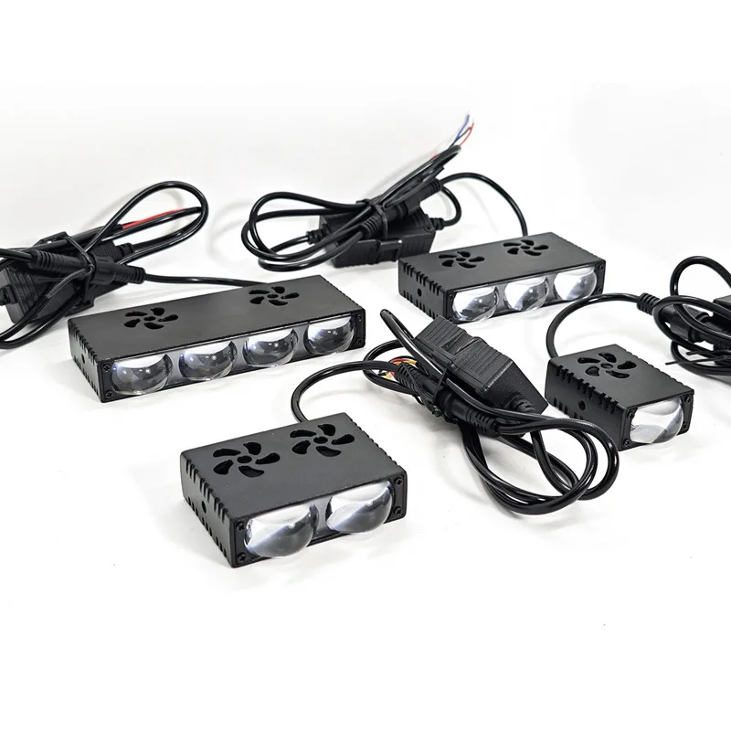 Car Grille LED Headlight Work  - Home Cinema Projector 评论和价格