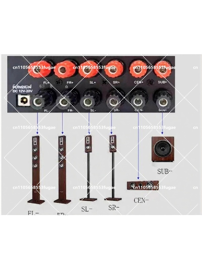 5.1 Channel HDMI Audio Decoder - Surround Sound Decoder 评论和价格